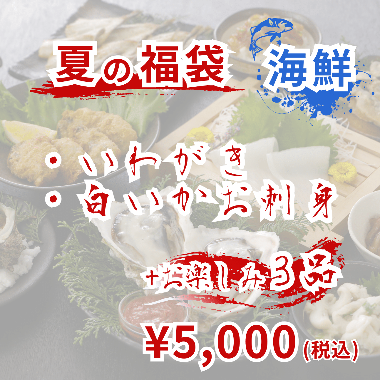 夏の福袋【海鮮5,000円】【送料無料】
